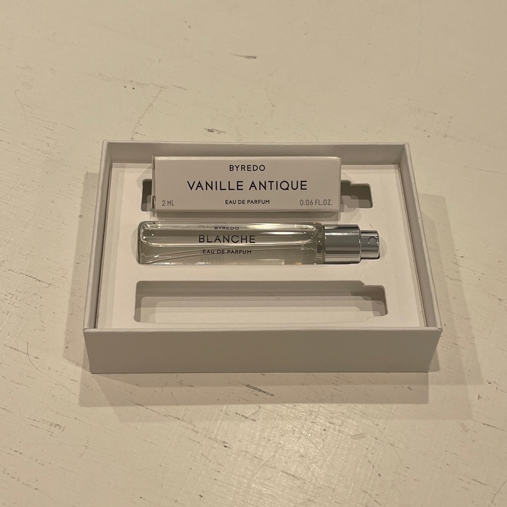 Byredo Vanille Antique and Blanche